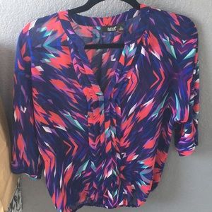 Lightweight multicolored blouse- S